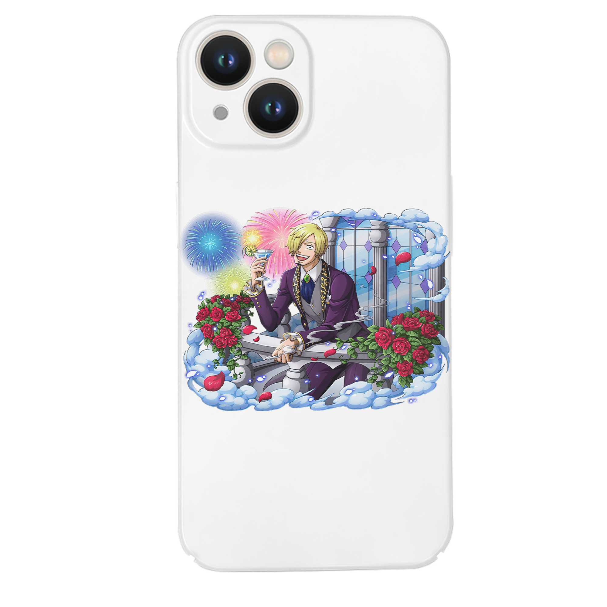 （画像用） ワンピース サンジ ONE PIECE Sanji 【iPhone 14シリーズ対応】ハードケース